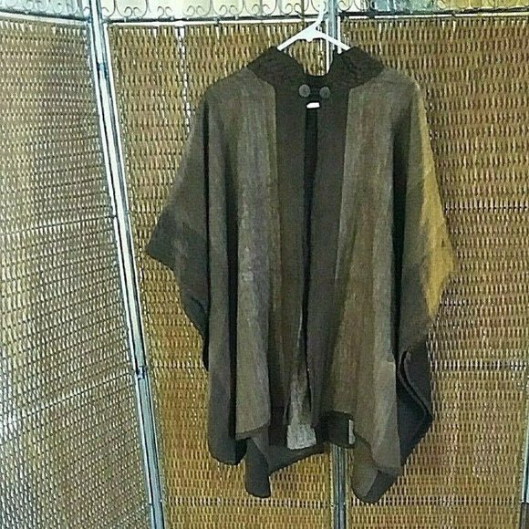 Tejidos Jackets & Blazers - Tejidos Camm Women's Cape Poncho Wrap Alpaca Blend